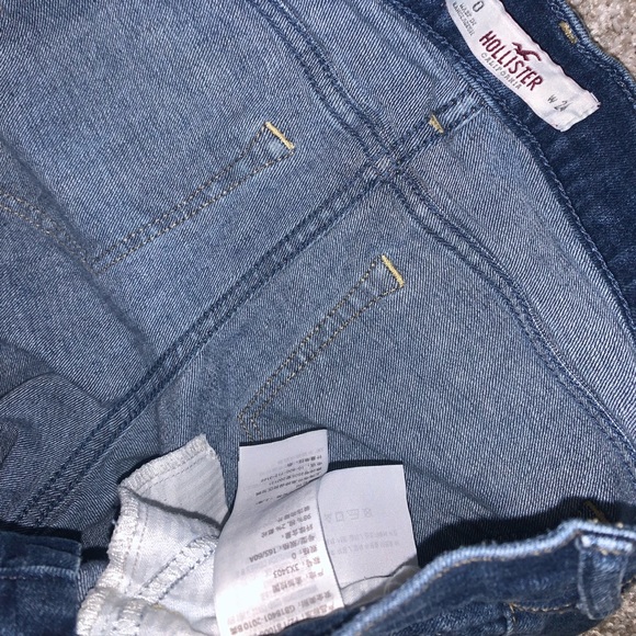 Hollister Dark Blue Jean shorts size 24 / 0 - Picture 8 of 10